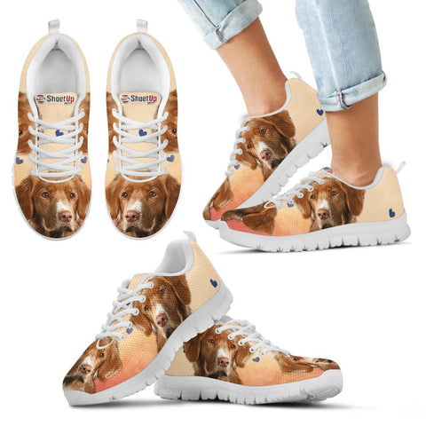 Nova Scotia Duck Tolling Retriever Print Running Shoes For Kids
