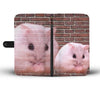 Cute Chinese Hamster Print Wallet Case