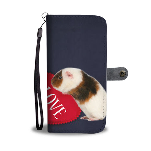 Teddy Guinea Pig Print Wallet Case