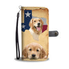 Cutest Golden Retriever Print Wallet CaseTX State