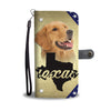 Amazing Golden Retriever Print Wallet CaseTX State