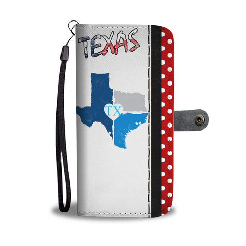Amazing Labrador Retriever Print Wallet CaseTX State