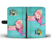 Labrador Dog Art Print Wallet CaseNY State