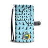 Labrador Dog Pattern Print Wallet CaseNY State