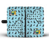 Labrador Dog Pattern Print Wallet CaseNY State
