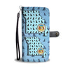 Amazing Labrador Pattern Print Wallet CaseMO State