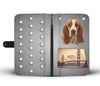 Basset Hound Print Wallet CaseND State