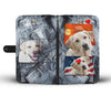 Labrador Retriever Print Wallet CaseND State