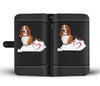 Basset Hound Print Wallet CaseKY State