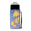 Cute Chihuahua Print Wallet CaseNJ State