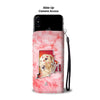 Golden Retriever Print Wallet CaseRI States
