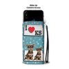 Cute Chihuahua Print Wallet CaseKS State