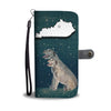 Irish Wolfhound Print Wallet CaseKY State