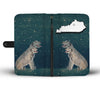 Irish Wolfhound Print Wallet CaseKY State