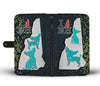 Chihuahua Dog Art Print Wallet CaseNH State