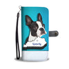 Amazing Boston Terrier 3D Print Wallet CaseKY State