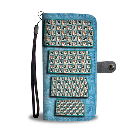 Cavalier King Charles Spaniel Dog Pattern Print Wallet CaseKS State