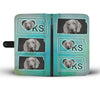 Weimaraner Dog Print Wallet CaseKS State