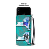 Cute Yorkie Art Print Wallet CaseNY State