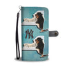 Bernese Mountain Dog Print Wallet CaseNY State