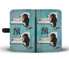 Bernese Mountain Dog Print Wallet CaseNY State