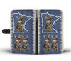 Manx Cat Print Wallet CaseMN State