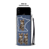 Manx Cat Print Wallet CaseMN State
