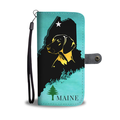 Vizsla Dog Art Print Wallet CaseME State
