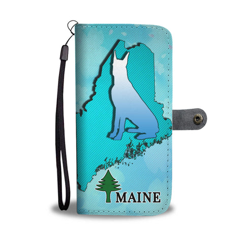Great Dane Dog Art Print Wallet CaseME State