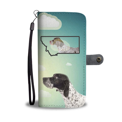 Pointer Print Wallet CaseMT State