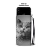 British Shorthair Cat Print Wallet CaseAL State