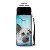 Cute Chinook Dog Print Wallet CaseAL State