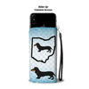 Dachshund Dog Print Wallet CaseOH State