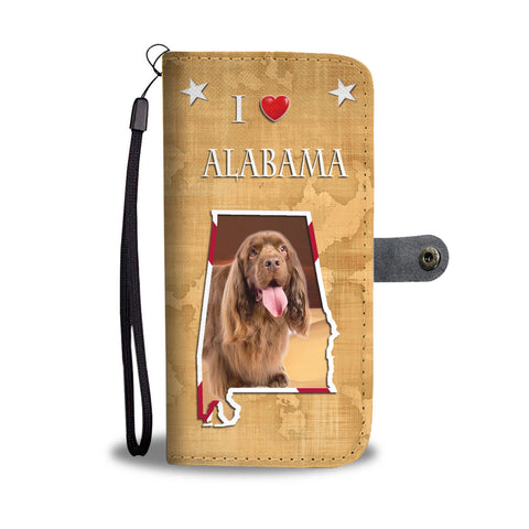Sussex Spaniel Print Wallet CaseAL State