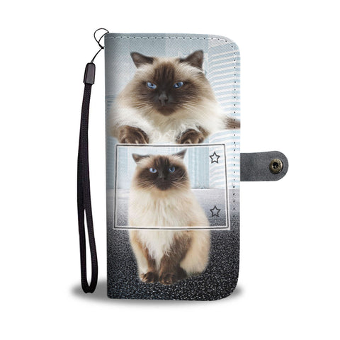 Himalayan cat Print Wallet CaseCO State
