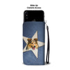 Shetland Sheepdog Print Wallet CaseAZ State