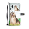 Havanese Dog Print Wallet CaseWA State