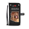 Sussex Spaniel Print Wallet CaseAZ State