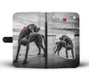 Weimaraner Print Wallet CaseAZ State