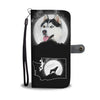 Siberian Husky Print Wallet CaseWA State