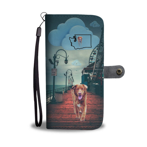 Nova Scotia Duck Tolling Retriever Print Wallet CaseWA State