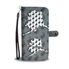 Siberian Husky Dog Pattern Print Wallet CaseAK State