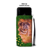 Boxer Dog Christmas Print Wallet Case