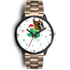 Boxer Dog Texas Christmas Special Wrist Watch