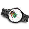 Boxer Dog Texas Christmas Special Wrist Watch