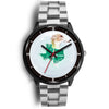 Borzoi Dog Texas Christmas Special Wrist Watch