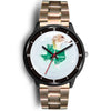 Borzoi Dog Texas Christmas Special Wrist Watch