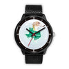 Borzoi Dog Texas Christmas Special Wrist Watch