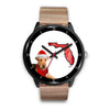 Airedale Terrier On Christmas Special Wrist WatchFL State