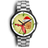 Cute Shar Pei Print On Christmas Wrist WatchFL State